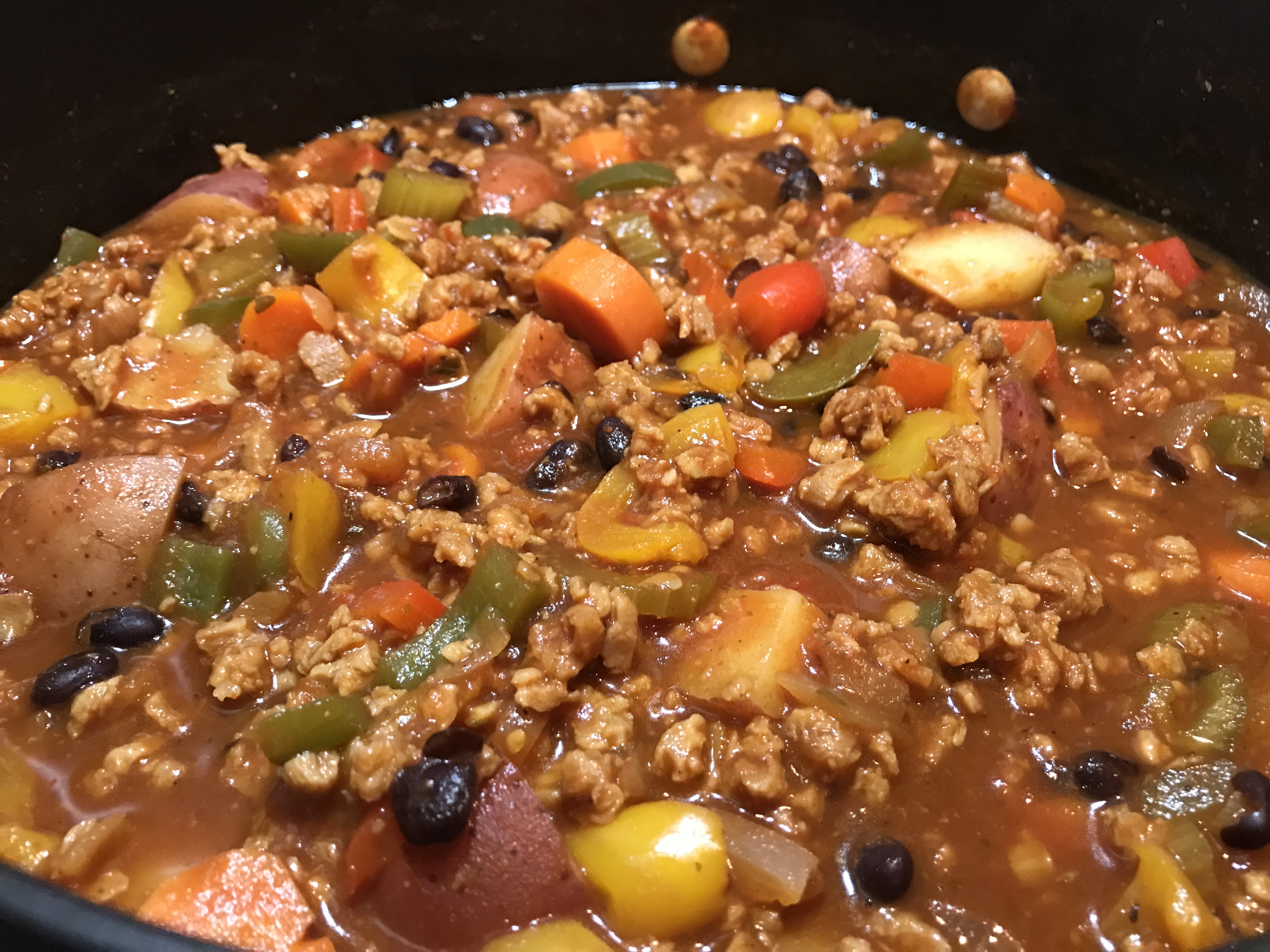Vegetarian Hamburger Soup