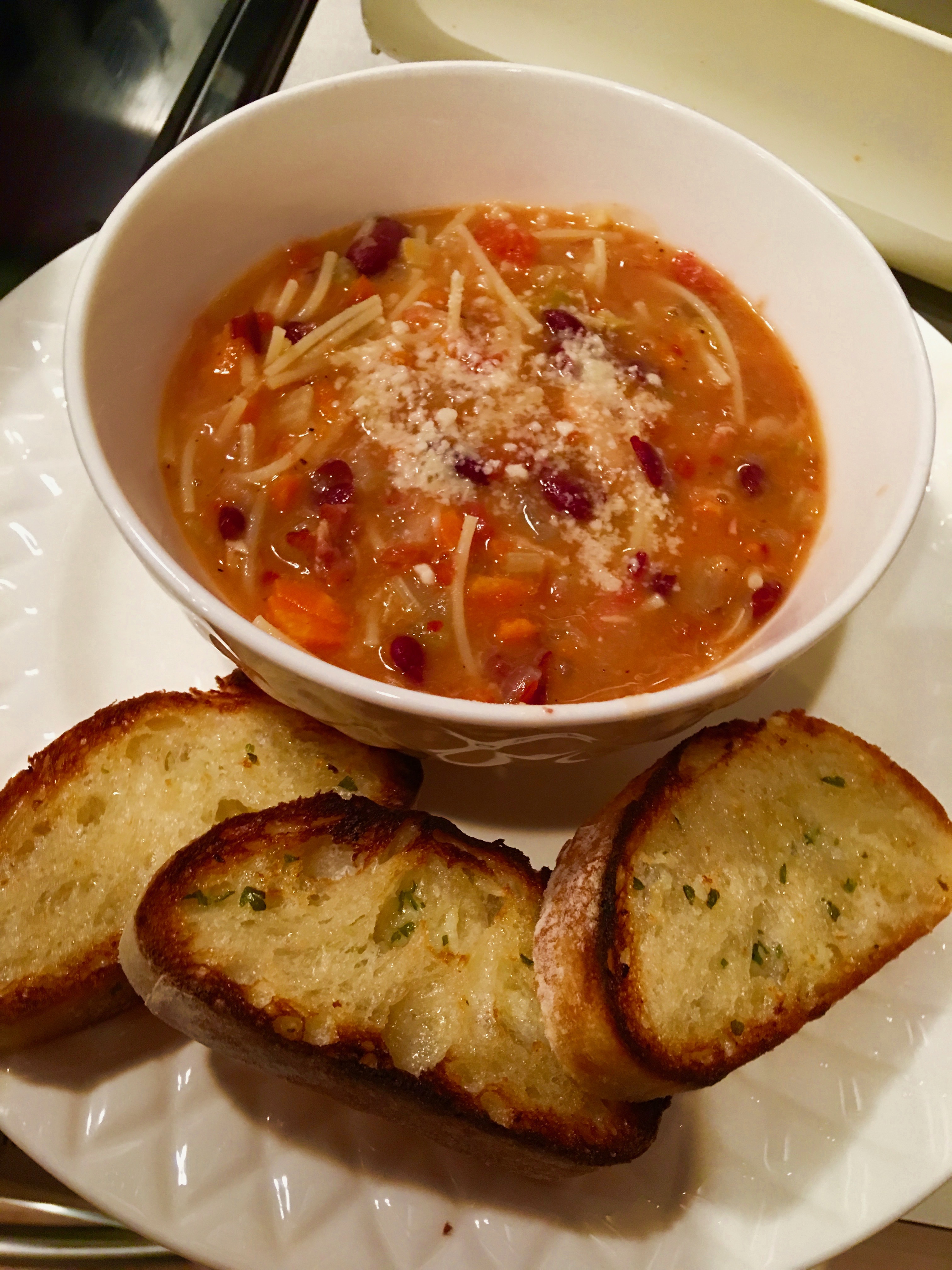 Vegetarian Pasta e Fagioli