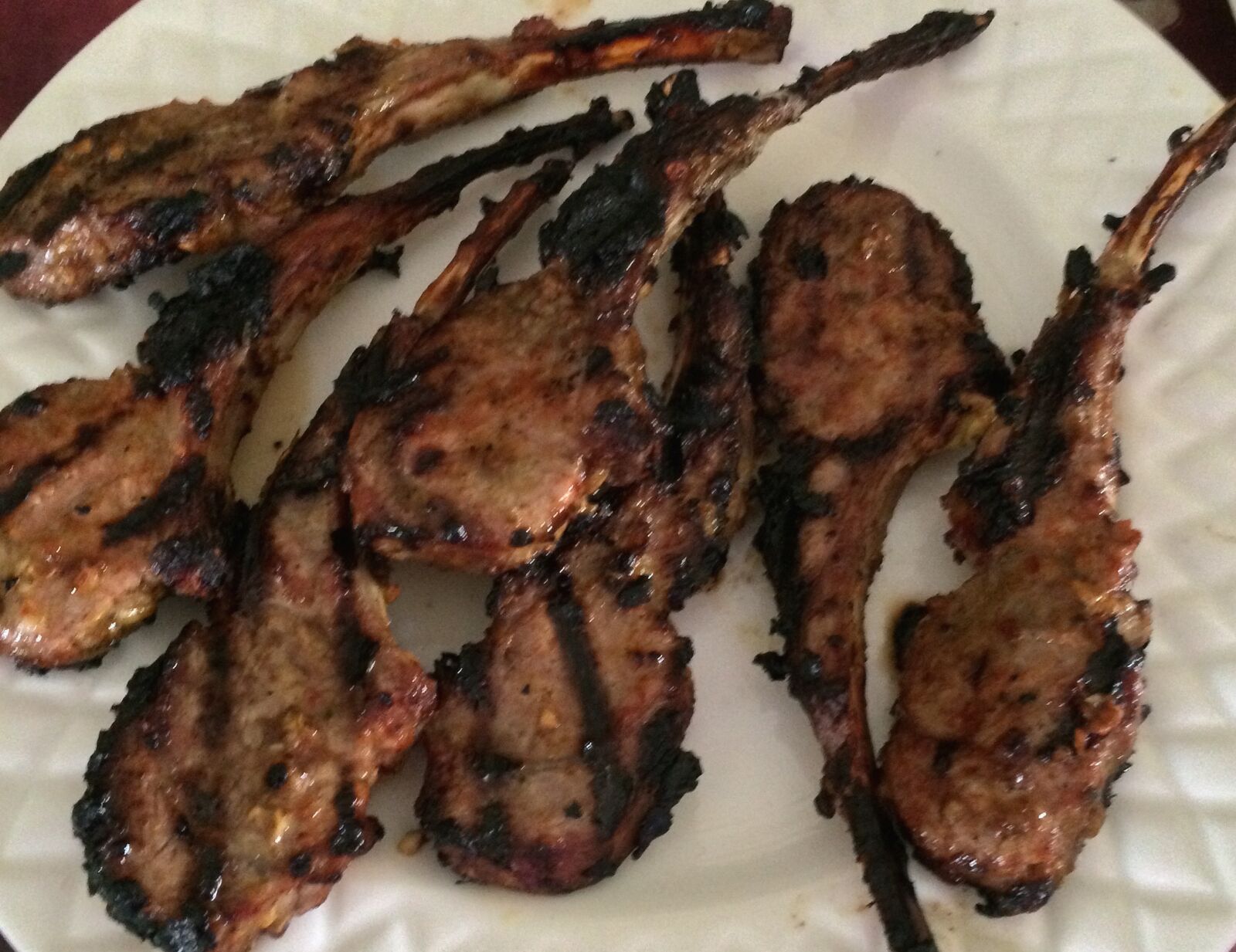 Spicy Grilled Lamb Chops